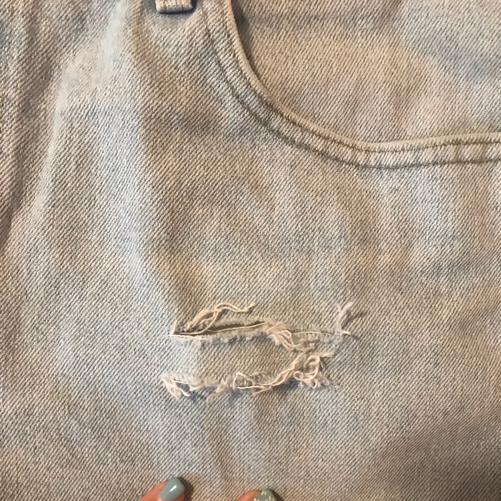 Hand painted Lee cutoffs - Picture 3 of 5